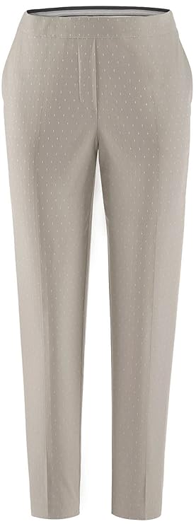 Stehmann Cannes2-708-19014, schmale Stretch-Hose Gemustert