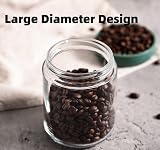 Eidoct 3-Pack 10oz Glass Jar with Leakproof Screw Lid - Multi-Colored view 6