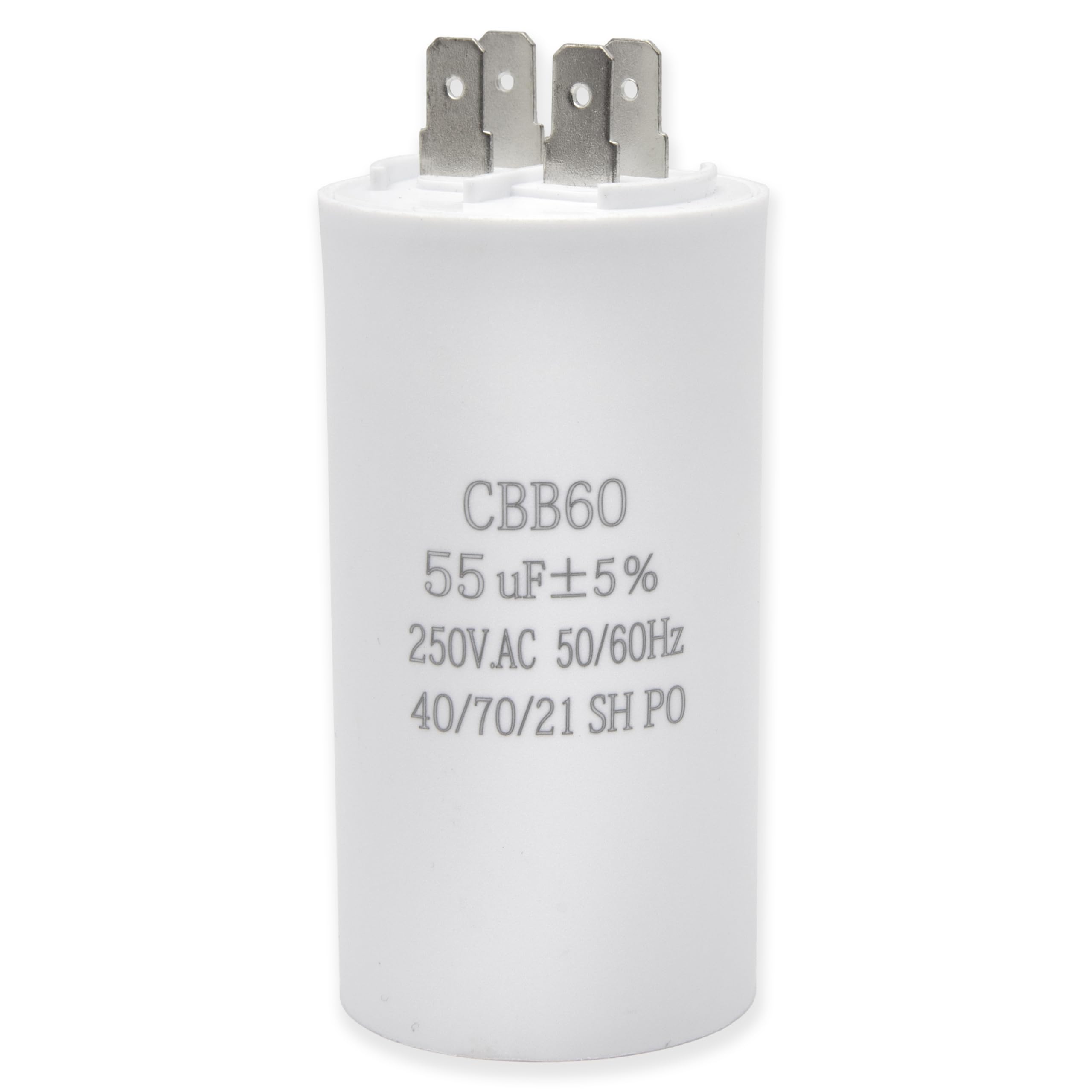 Photo 1 of 55 MFD Garage Door Opener Capacitor, Replacement for Liftmaster 30B363 30B532, Compatible with LiftMaster, Chamberlain, Craftsman 1/2-HP Garage Door Opener Motors