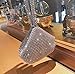 TOPCHANCES Women's Triangle Bling Clutch Purses and Handbags, Rhinestone Evening Bags and Clutches for Women Gilrs (Silver)