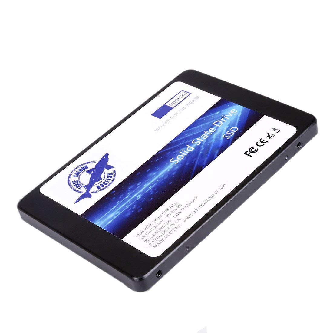 Dogfish SSD 60GB SATAIII 2.5 Inch 7MM Height Solid State Drive PC(60GB) โ image 1