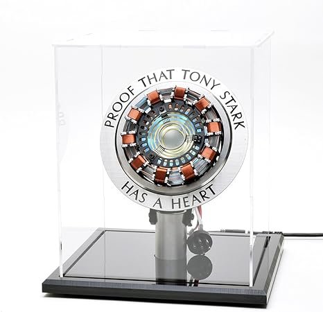 Amazon マーベル Marvel アイアンマン Ironman したアーク リアクター Arc Reactor Mk1 1 1 実物大 Usb給電 Led発光のスペルモデルセット Diy 組立式 模型 もけい 防塵展示箱付き アイドル 芸能人グッズ 通販