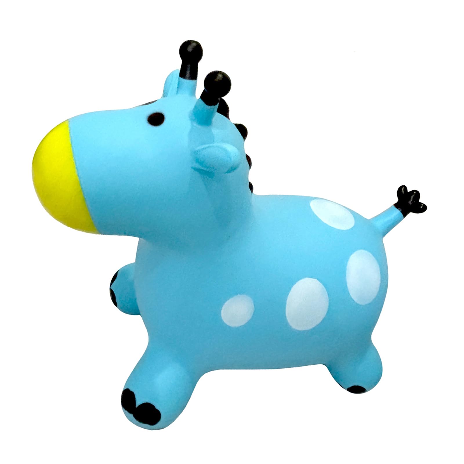 Hopper Animal For Kids,Inflatable Giraffe Hopper Bouncy Ride On Jumping Toys For Boys Girls Toddler Birthday Gift (Blue) β image 1
