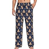 YSBKN Men's Pajama Pants Pjs Bottoms With Pockets Sleep Lounge Pants For Men