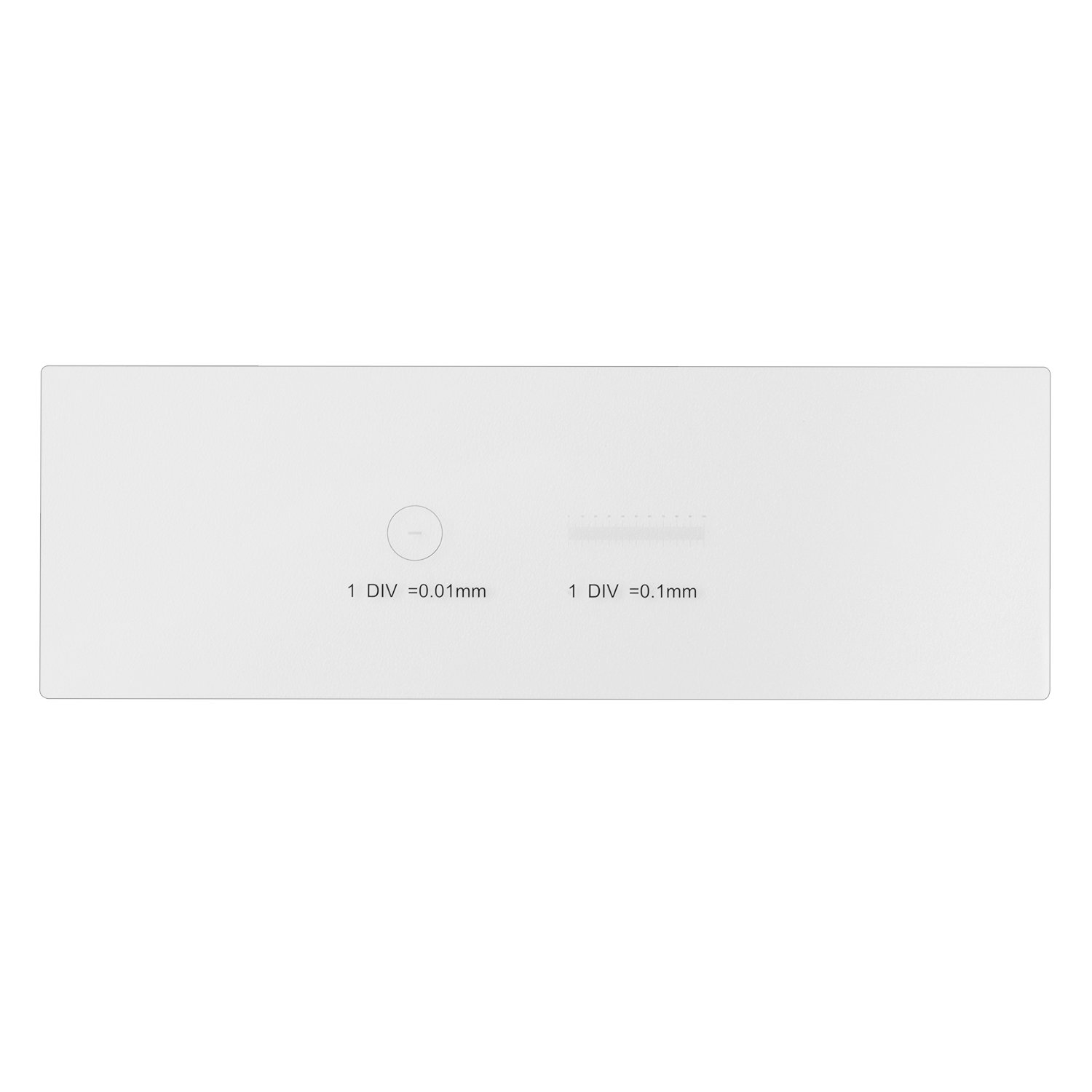 Calibration Slide For Micrometer 2 Graduated Scales 0.1mm & 0.01mm