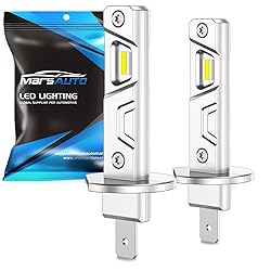 Marsauto H1 Fog Light Bulb, 600% Brightness H1 Fog