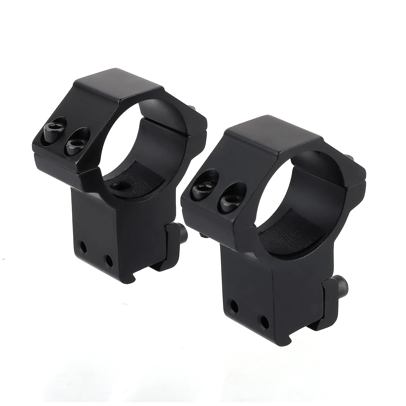 FOCUHUNTER High Profile Scope Rings - 30mm Mount Rings Adapter 11mm Dovetail