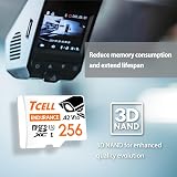TCELL 64GB 2 Pack microSDXC A2 U3 V30 Memory Card w/ Adapter - Dashcam CCTV Cams view 4