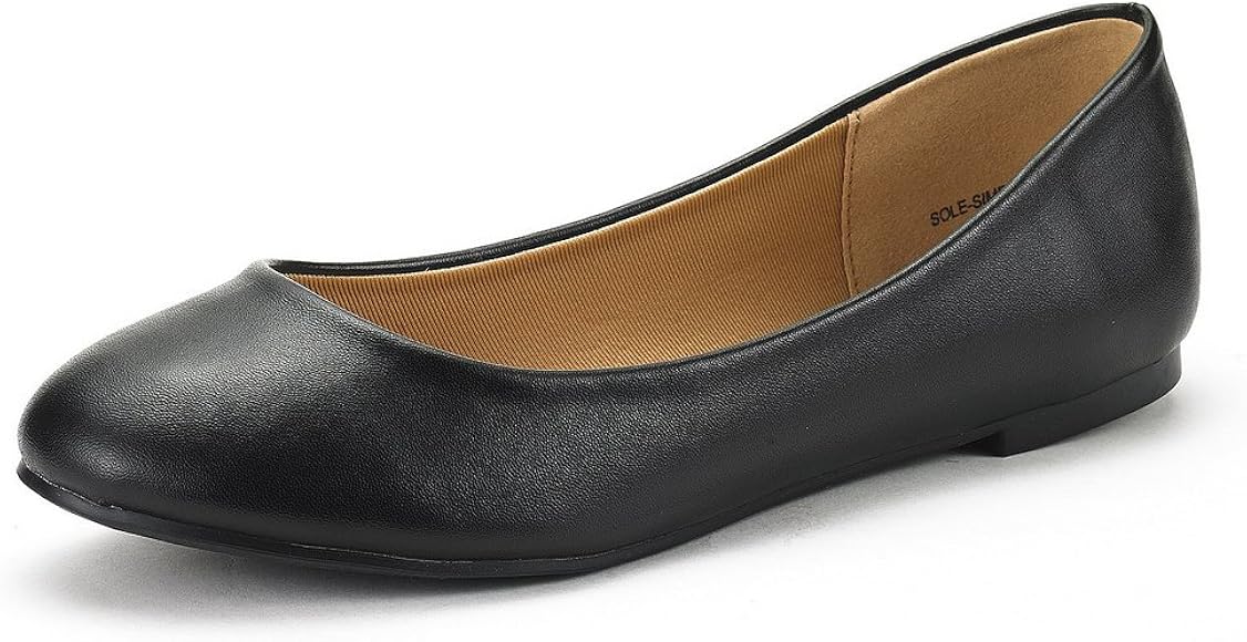 simple black flats