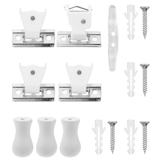 ARTIBETTER Roller Blind Repair Kit Wall Mount Window Shade Brackets