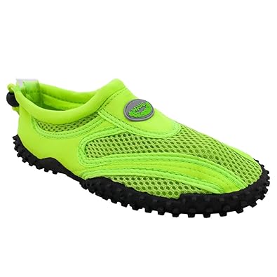 lime green water shoes