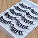 Bluelans® 5 Pairs Long Cross False Eyelashes Makeup Natural Thick Black Fake Eye Lashes Extension Makeup