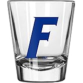 Logo Brands NCAA Florida Gators 2oz Gameday Shot Glass – Sturdy Weighted Base, Chip-Resistant, Dishwasher Safe