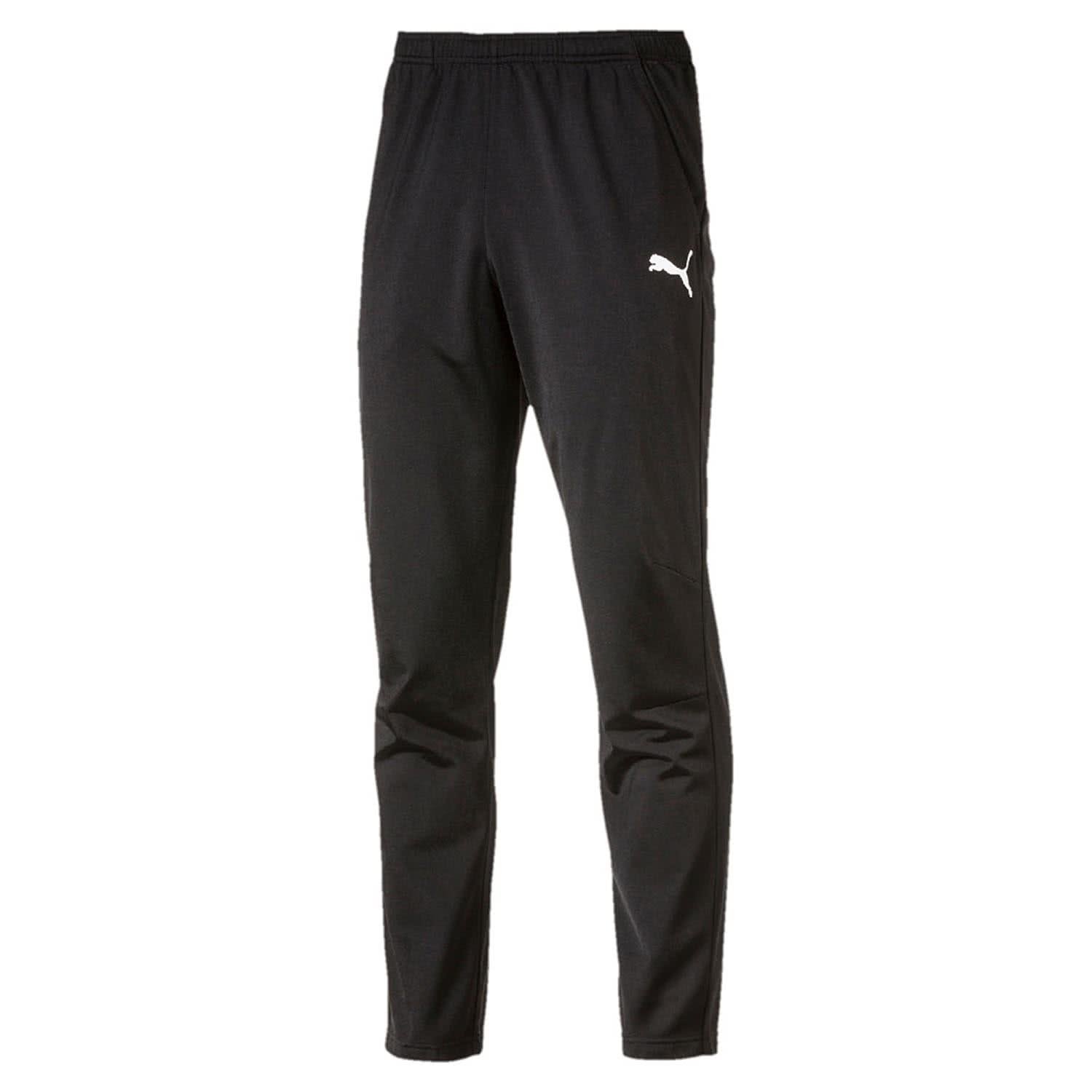 PUMA Men's LIGA Training Core Pants, Black/White, 3X-Large