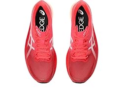 ASICS Unisex METASPEED Edge+ Running Shoes, 8, Diva