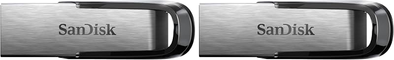 SanDisk Ultra Flair 64 GB USB 3.0 Flash Drive Pack of 2 150 MB/s Read