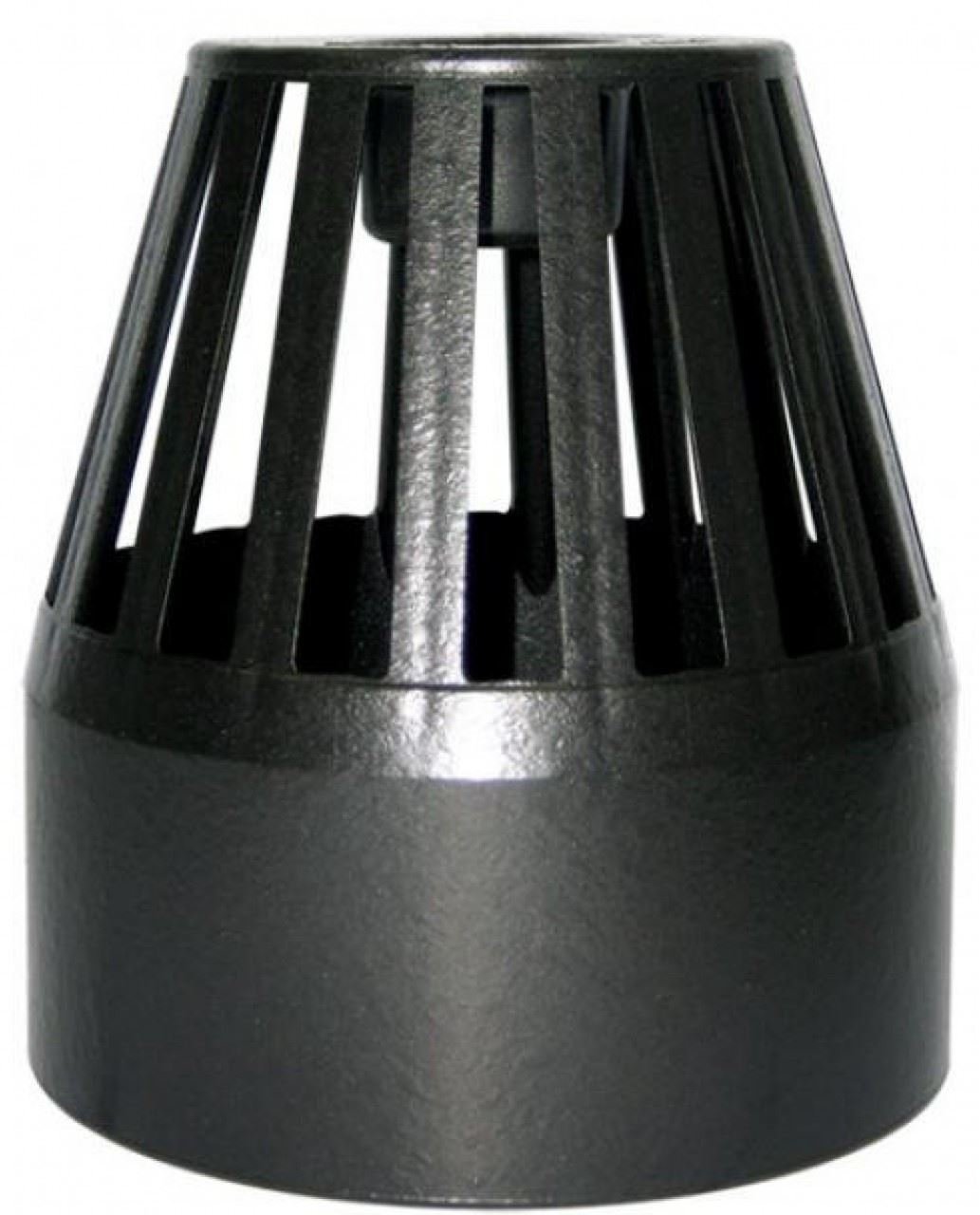 FLOPLAST 110mm Ring Seal Vent Terminal - Black