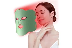 LED Red Light for Face, 850nm Near-Infrared Light & 660nm Red Light, Portable and Soft Face Light at Home Use…