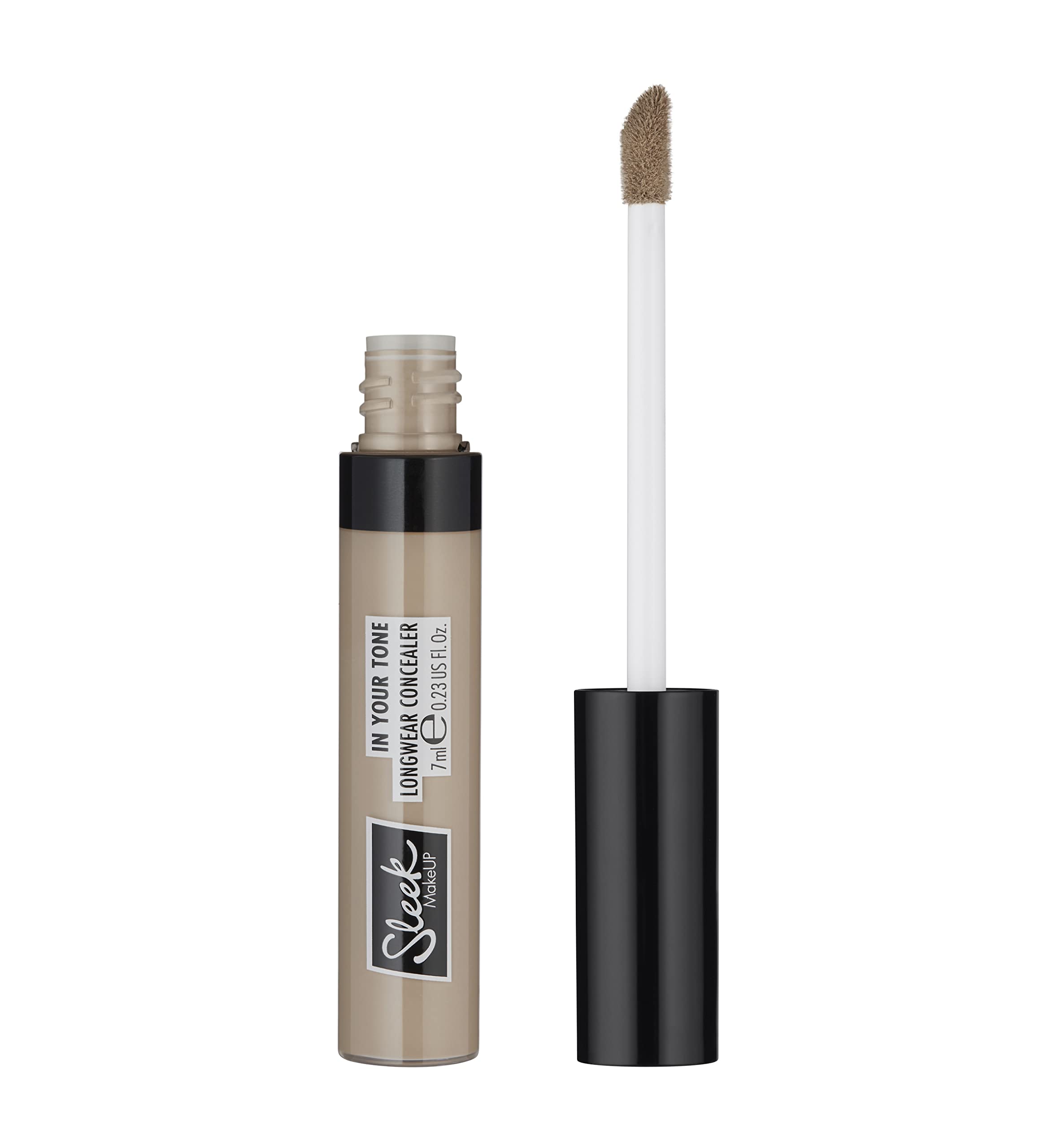 Sleek MakeUP In Your Tone Longwear Concealer, Hides Dark Circles and Covers Blemishes, Buildable Medium to Full Coverage, 3C, 7ml