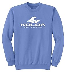 Joe's USA Koloa Wave Logo Crewneck