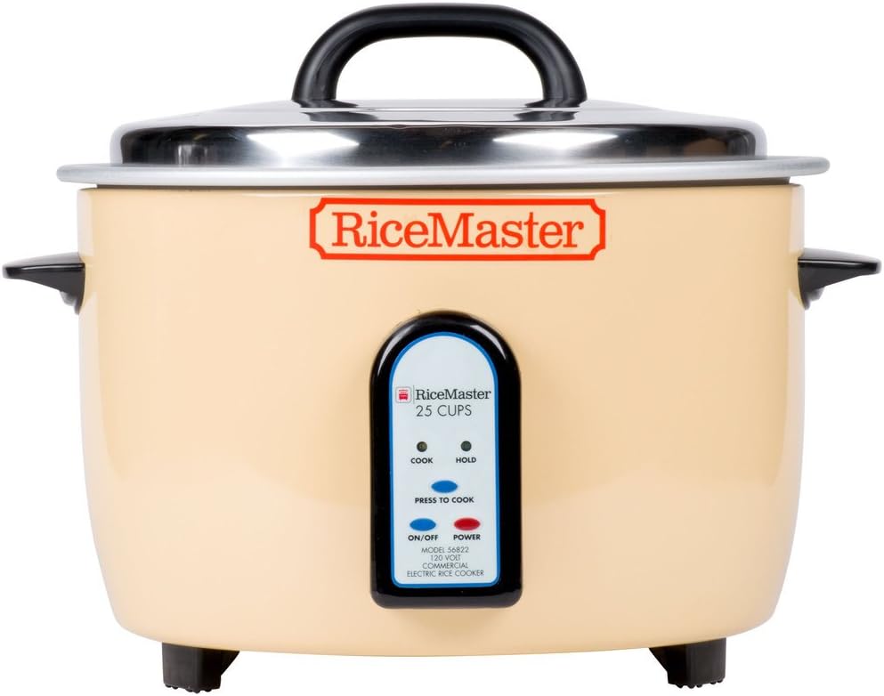 Town 56822 25 Cup Electric Rice Cooker/Warmer - 120V, 1700W - Restaurant Equipment by Rice Master