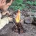 BYHEYANG Camping Survival Magnesium Fire Emergency Fire Starters，Collapsible Fire Blower Pipe Builds Campfire Blasting，Emergency Survival Whistlesthumb 2