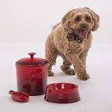 Le Creuset Stoneware Pet Bowl Large Volcanic 0.85 L 61401030900099 view 2