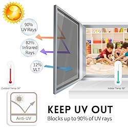 KESPEN Window Film One Way Daytime Privacy Static