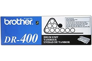 Brother DR400 Genuine Imaging Drum Cartridge , Black