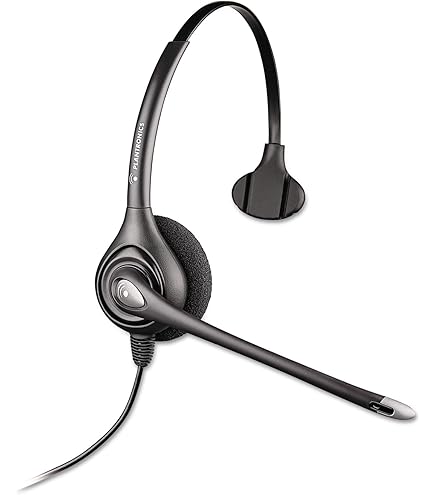 Amazon.com: Plantronics HW251N SupraPlus Wideband Headset