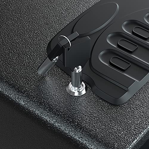 Jolitac Electronic Handgun Safe Quick Access Pistol Safe Box (0.34
