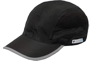 BUILTCOOL Adult Cooling Baseball Hat – Moisture Wicking, Lightweight, Adjustable, Performance Ball Cap for Running & Golf