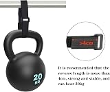 Outtshop 8M Adjustable Cable Straps Hook & Loop Tape 40 Buckles Black Reusable view 4