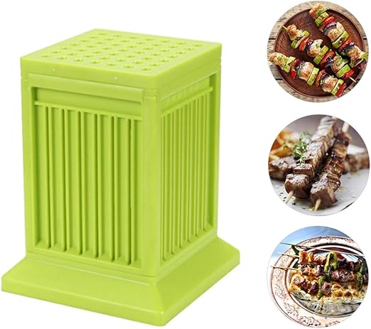 Amazon Urhomy バーベキュー 串さし器 49本肉串同時に 肉串打ち器 串刺し上手ツール q 野菜 焼肉 に 安全 安心 キッチン用品 便利グッズ 焼き網 オンライン通販