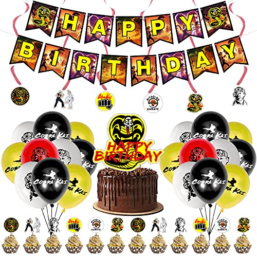 Cobra Kai Birthday Decorations Party City Ausbutton History.