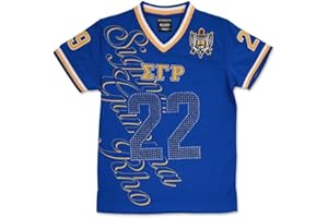 Big Boy Headgear Sigma Gamma Rho Football Jersey 1922