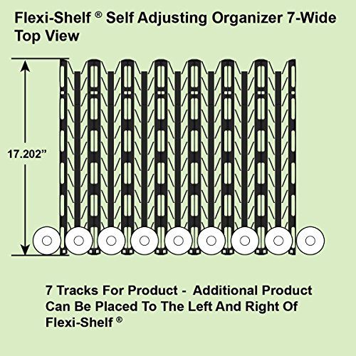 Flexi-Shelf Expandable Flat Shelf Organizer - 5 Pack