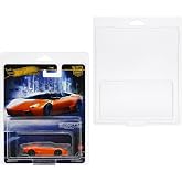 20Pack Protector Cases Compatible for Hot-Wheels Premium, 0.7mm Thick PET | Waterproof Dustproof Clear Protector Showcase, Inside 6.5 x 5.25 Inch, Hot-Wheels Premium Series Model Display Storage Case