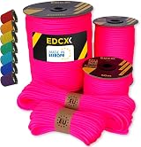 EdcX Paracord 4mm 550 Type III 32 STR Core 7 Sheath 100% Nylon 10m-300m