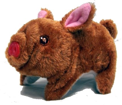 battery operated walking pig