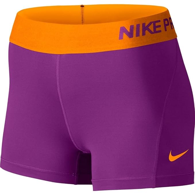 purple nike spandex shorts