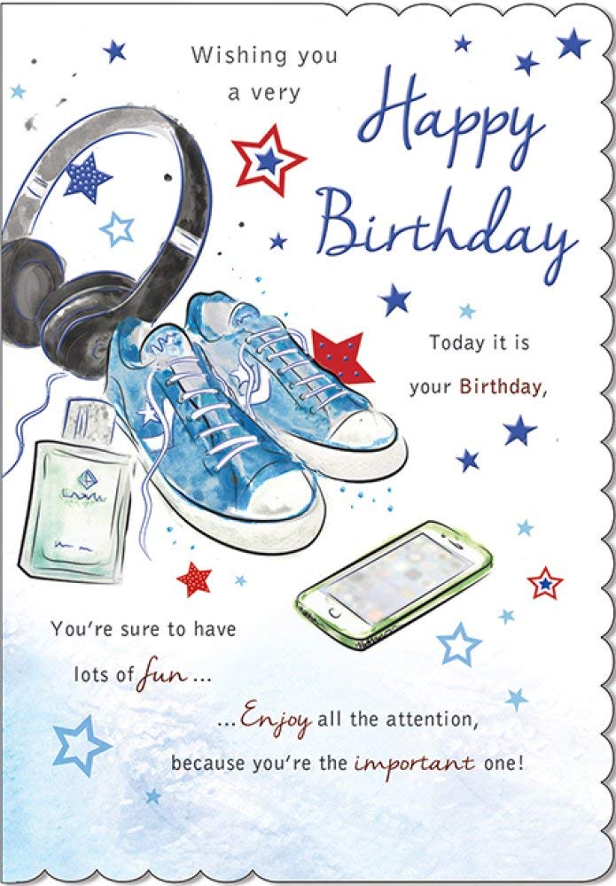 Piccadilly Greetings Traditional Birthday Card Birthday - 7 x 5 inches