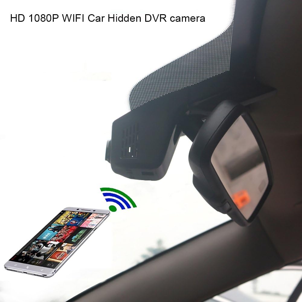 special auto accessories Universal Built-in WIFI Car hidden DVR Dash Camera Cam Digital Video Recorder Camcorder 1080P Night Version GP1248 CPU car driving recorder camera (Single camera-front)-A5D