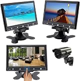 Sony 7 Inch CCTV HDMI VGA AV Monitor Raspberry Pi IPS 1024x600 Speaker Remote view 2