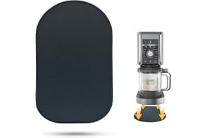 Sliding Pad for Ninja Creami Ice Cream Maker NC301/NC501/NC300,Smooth sliding with anti slip base suitable for kitchen counte