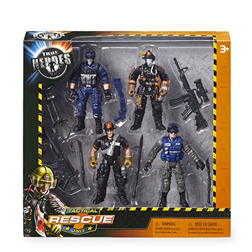 true heroes firefighter action figures