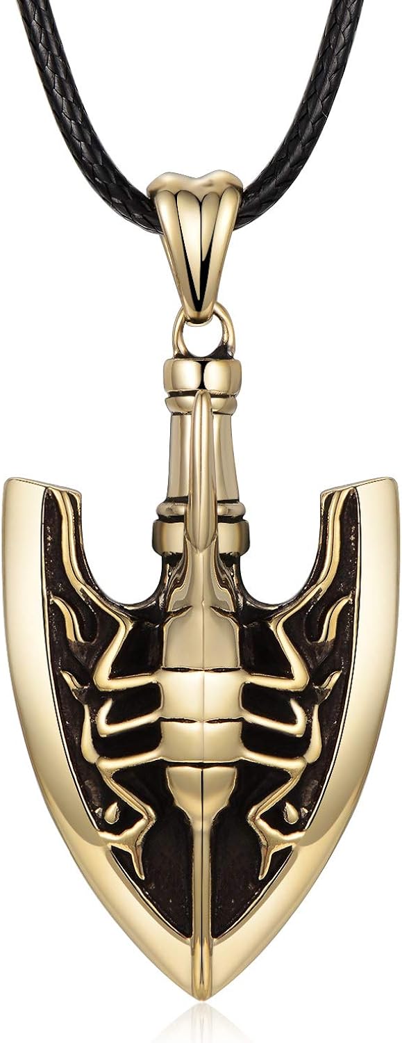 JoJo Stand Arrow Requiem Arrow Pendant Necklace (Requiem Arrow Brass