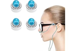 AIFEEDI Oxygen Tube Holder for Glasses-Oxygen Nasal Cannula Clips for Ear Protection-Nasal Oxygen Cannula Ear Savers Effectively Avoid Ear Pain (Blue)