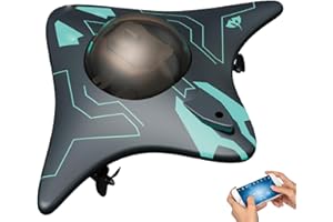 Underwater Drone with Camera, App Controlled Rc Underwater Drone Rov, Remote Control Boat, Real-Time Image Transmission, Bion