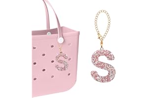 NZNDB Bag Charms for Bogg Bag Accessories, bogg bag accessories charm for Women Girls, personalized letters Decorative for Bitty Bogg Bag Handbags Beach Totes bags